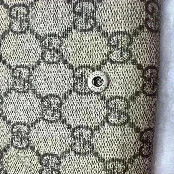 GUCCI GG Supreme Monogram Mini Dionysus Chain Wallet - Picture 6 of 7
